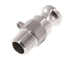 Acoplamiento de acero inoxidable Camlock DN 15 (1/2'') R 1/2'' rosca macho tipo F MIL-C-27487