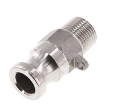 Acoplamiento de acero inoxidable Camlock DN 15 (1/2'') R 1/2'' rosca macho tipo F MIL-C-27487