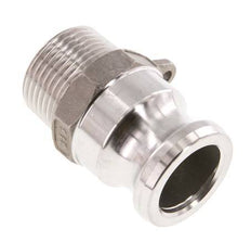Acoplamiento de acero inoxidable Camlock DN 25 (1'') R 1'' Rosca Macho Tipo F MIL-C-27487
