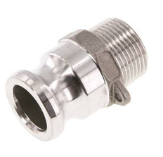 Acoplamiento de acero inoxidable Camlock DN 25 (1'') R 1'' Rosca Macho Tipo F MIL-C-27487