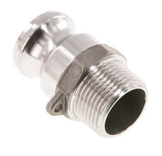 Acoplamiento de acero inoxidable Camlock DN 25 (1'') R 1'' Rosca Macho Tipo F MIL-C-27487
