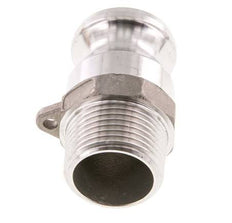 Acoplamiento de acero inoxidable Camlock DN 25 (1'') R 1'' Rosca Macho Tipo F MIL-C-27487