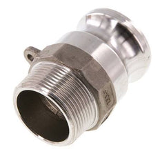 Camlock DN 40 (1 1/2'') Stainless Steel Coupling R 1 1/2'' Male Thread Type F MIL-C-27487