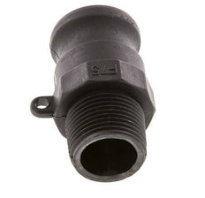 Acoplamiento de polipropileno Camlock DN 20 (3/4'') R 3/4'' Rosca Macho Tipo F MIL-C-27487 [2 Piezas]
