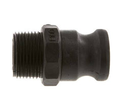 Acoplamiento de polipropileno Camlock DN 25 (1'') R 1'' Rosca Macho Tipo F MIL-C-27487 [2 Piezas]