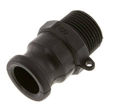 Acoplamiento de polipropileno Camlock DN 25 (1'') R 1'' Rosca Macho Tipo F MIL-C-27487 [2 Piezas]