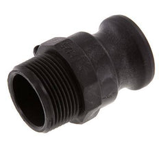 Acoplamiento de polipropileno Camlock DN 32 (1 1/4'') R 1 1/4'' Rosca Macho Tipo F MIL-C-27487