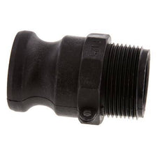 Acoplamiento de polipropileno Camlock DN 32 (1 1/4'') R 1 1/4'' Rosca Macho Tipo F MIL-C-27487