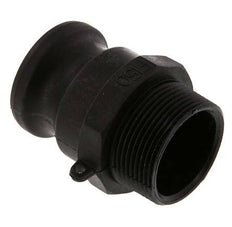 Acoplamiento de polipropileno Camlock DN 40 (1 1/2'') R 1 1/2'' Rosca Macho Tipo F MIL-C-27487 [2 Piezas]