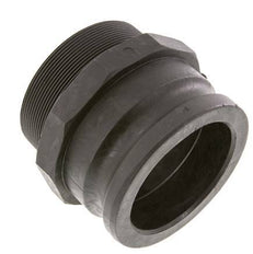 Camlock DN 90 (4'') Polypropylene Coupling R 4'' Male Thread Type F MIL-C-27487