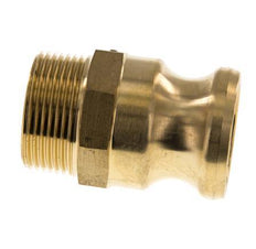 Acoplamiento de latón Camlock DN 32 (1 1/4'') R 1 1/4'' Rosca Macho Tipo F MIL-C-27487
