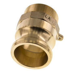 Camlock DN 40 (1 1/2'') Brass Coupling R 1 1/2'' Male Thread Type F MIL-C-27487
