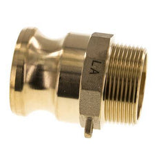 Acoplamiento de latón Camlock DN 40 (1 1/2'') R 1 1/2'' Rosca Macho Tipo F MIL-C-27487