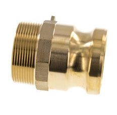 Camlock DN 50 (2'') Brass Coupling R 2'' Male Thread Type F MIL-C-27487