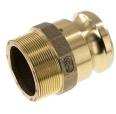 Camlock DN 60 (2 1/2'') Brass Coupling R 2 1/2'' Male Thread Type F MIL-C-27487