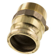Camlock DN 60 (2 1/2'') Brass Coupling R 2 1/2'' Male Thread Type F MIL-C-27487
