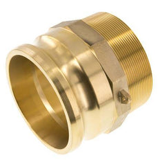 Camlock DN 90 (4'') Brass Coupling R 4'' Male Thread Type F MIL-C-27487