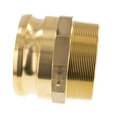 Camlock DN 90 (4'') Brass Coupling R 4'' Male Thread Type F MIL-C-27487