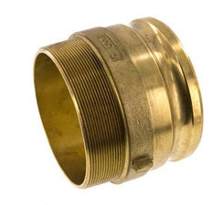 Acoplamiento de latón Camlock DN 120 (5'') R 5'' rosca macho tipo F MIL-C-27487