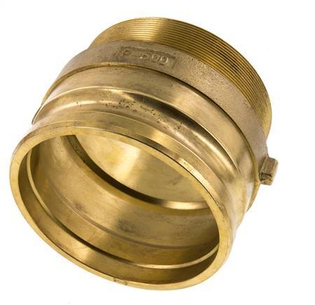 Acoplamiento de latón Camlock DN 120 (5'') R 5'' rosca macho tipo F MIL-C-27487