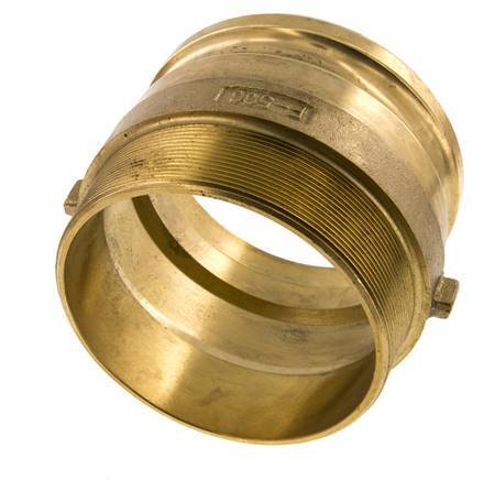 Acoplamiento de latón Camlock DN 120 (5'') R 5'' rosca macho tipo F MIL-C-27487