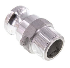 Acoplamiento de aluminio Camlock DN 32 (1 1/4'') R 1 1/4'' Rosca Macho Tipo F MIL-C-27487