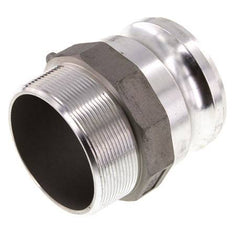 Camlock DN 75 (3'') Aluminium Coupling R 3'' Male Thread Type F MIL-C-27487