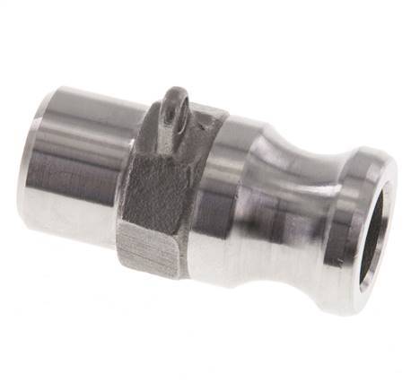 Camlock DN 15 (1/2'') Stainless Steel Coupling Weld End (21.3 mm) Type F (AS) MIL-C-27487