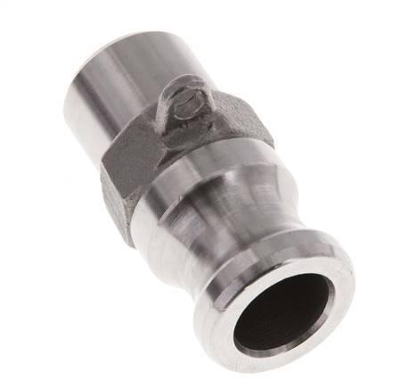 Camlock DN 15 (1/2'') Stainless Steel Coupling Weld End (21.3 mm) Type F (AS) MIL-C-27487