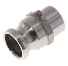 Acoplamiento de acero inoxidable Camlock DN 25 (1'') Extremo para soldar (33,7 mm) Tipo F (AS) MIL-C-27487