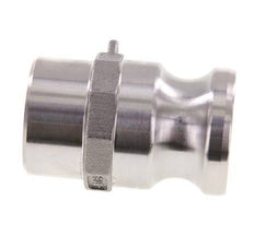 Acoplamiento de acero inoxidable Camlock DN 32 (1 1/4'') Extremo para soldar (42,4 mm) Tipo F (AS) MIL-C-27487