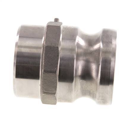 Camlock DN 50 (2'') Stainless Steel Coupling Weld End (60.3 mm) Type F (AS) MIL-C-27487