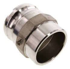 Acoplamiento de acero inoxidable Camlock DN 75 (3'') Extremo para soldar (88,9 mm) Tipo F (AS) MIL-C-27487