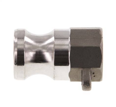 Acoplamiento de acero inoxidable Camlock DN 15 (1/2'') Rp 1/2'' Rosca Hembra Tipo A MIL-C-27487