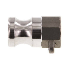 Acoplamiento de acero inoxidable Camlock DN 15 (1/2'') Rp 1/2'' Rosca Hembra Tipo A MIL-C-27487