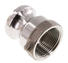 Acoplamiento de acero inoxidable Camlock DN 32 (1 1/4'') Rp 1 1/4'' Rosca Hembra Tipo A MIL-C-27487