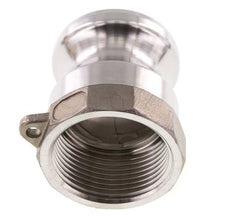 Acoplamiento de acero inoxidable Camlock DN 32 (1 1/4'') Rp 1 1/4'' Rosca Hembra Tipo A MIL-C-27487