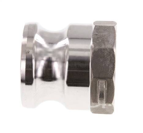 Acoplamiento de acero inoxidable Camlock DN 40 (1 1/2'') Rp 1 1/2'' Rosca Hembra Tipo A MIL-C-27487