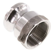 Acoplamiento de acero inoxidable Camlock DN 40 (1 1/2'') Rp 1 1/2'' Rosca Hembra Tipo A MIL-C-27487