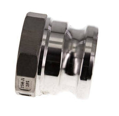 Camlock DN 60 (2 1/2'') Stainless Steel Coupling Rp 2 1/2'' Female Thread Type A MIL-C-27487