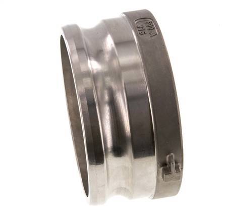 Acoplamiento de acero inoxidable Camlock DN 120 (5'') Rp 5'' Rosca Hembra Tipo A MIL-C-27487