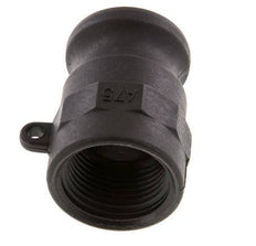 Acoplamiento de polipropileno Camlock DN 20 (3/4'') Rp 3/4'' Rosca Hembra Tipo A MIL-C-27487 [2 Piezas]