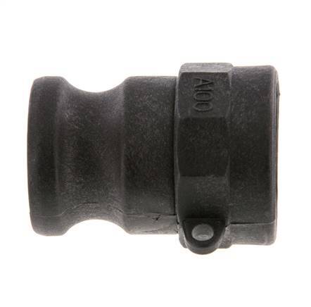 Acoplamiento de polipropileno Camlock DN 25 (1'') Rp 1'' Rosca Hembra Tipo A MIL-C-27487 [2 Piezas]