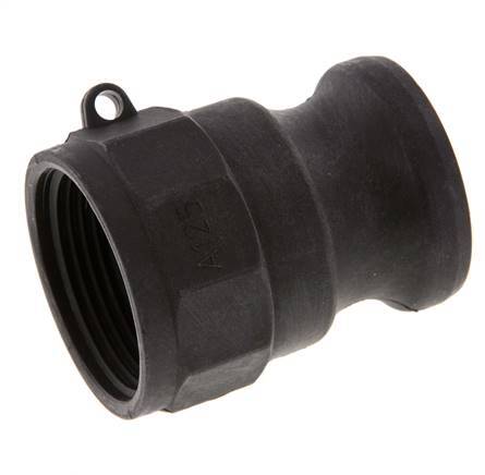 Camlock DN 32 (1 1/4'') Polypropylene Coupling Rp 1 1/4'' Female Thread Type A MIL-C-27487