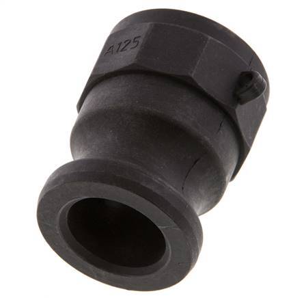 Acoplamiento de polipropileno Camlock DN 32 (1 1/4'') Rp 1 1/4'' Rosca Hembra Tipo A MIL-C-27487