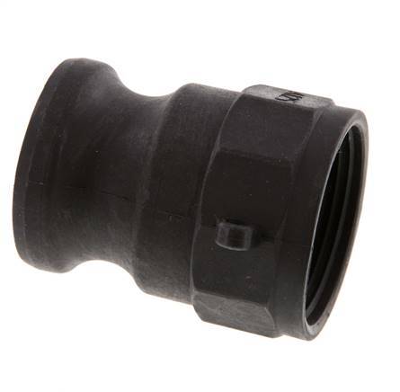 Acoplamiento de polipropileno Camlock DN 32 (1 1/4'') Rp 1 1/4'' Rosca Hembra Tipo A MIL-C-27487