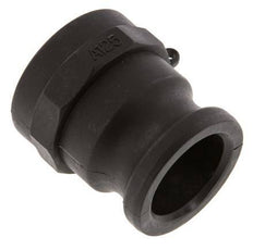 Acoplamiento de polipropileno Camlock DN 40 (1 1/2'') Rp 1 1/4'' Rosca Hembra Tipo A MIL-C-27487 [2 Piezas]