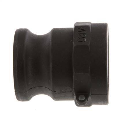 Acoplamiento de polipropileno Camlock DN 40 (1 1/2'') Rp 1 1/4'' Rosca Hembra Tipo A MIL-C-27487 [2 Piezas]