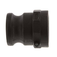 Acoplamiento de polipropileno Camlock DN 40 (1 1/2'') Rp 1 1/4'' Rosca Hembra Tipo A MIL-C-27487 [2 Piezas]