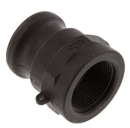 Acoplamiento de polipropileno Camlock DN 40 (1 1/2'') Rp 1 1/4'' Rosca Hembra Tipo A MIL-C-27487 [2 Piezas]